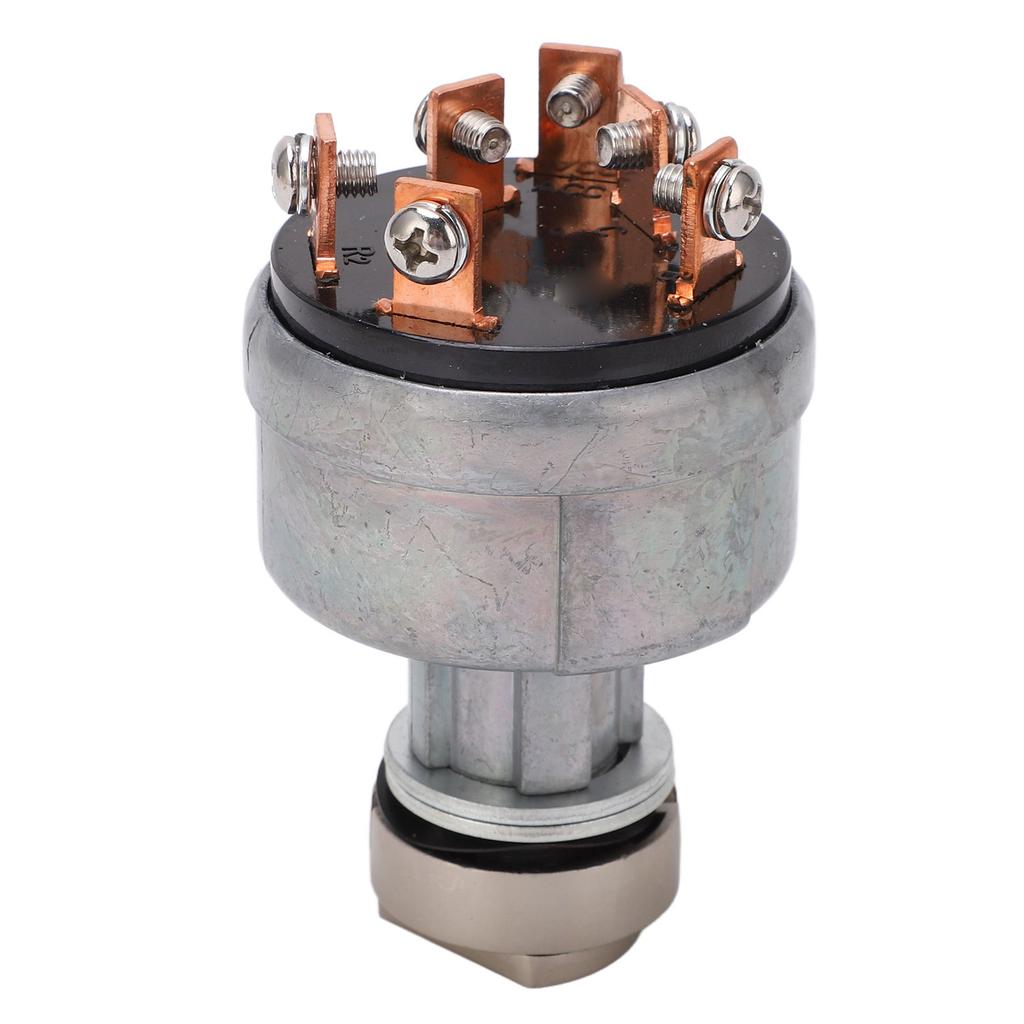 Comutator de aprindere cu 6 pini cu 2 chei, comutator de pornire pentru excavator, înlocuire pentru Daewoo DH200