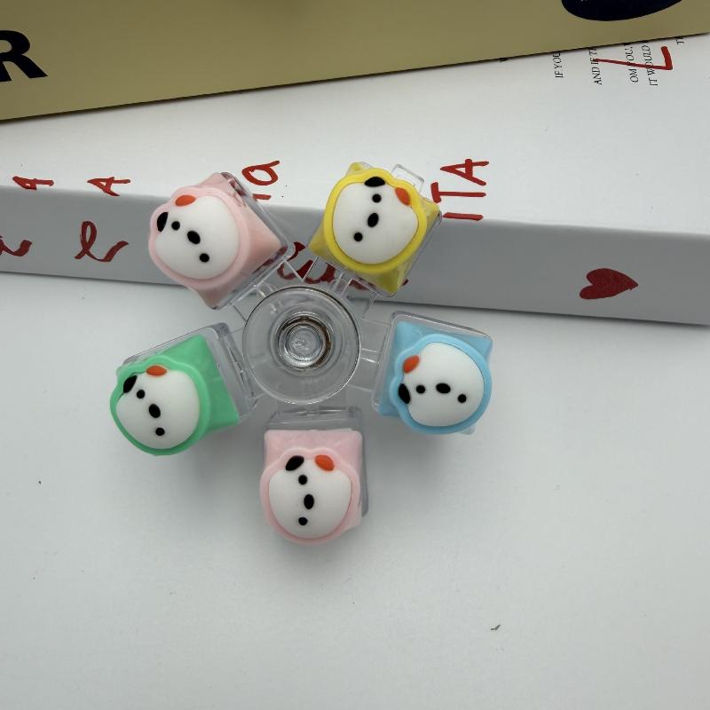 LED Lighted Puppy Keycap for Stress Relief Fidget Fun on Keyboards for Kids