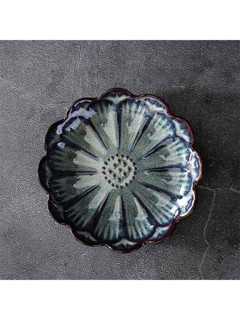1pc Ceramic Petal Shaped Jewelry Tray, Simple Irregular Jewelry Plate for Jewelry Storage, Display, Storage or Home Decoration