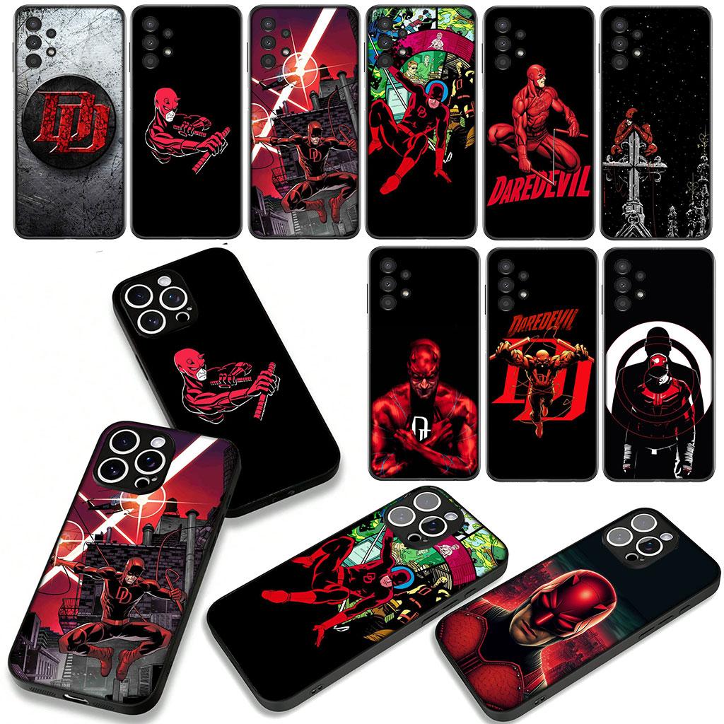 Cover for Apple iPhone 17 16 11 Pro XS Max XR 6 7 8 Plus 16E SE 2020 Air 5 SE2 Phone Case Daredevil Marvel Wallpaper