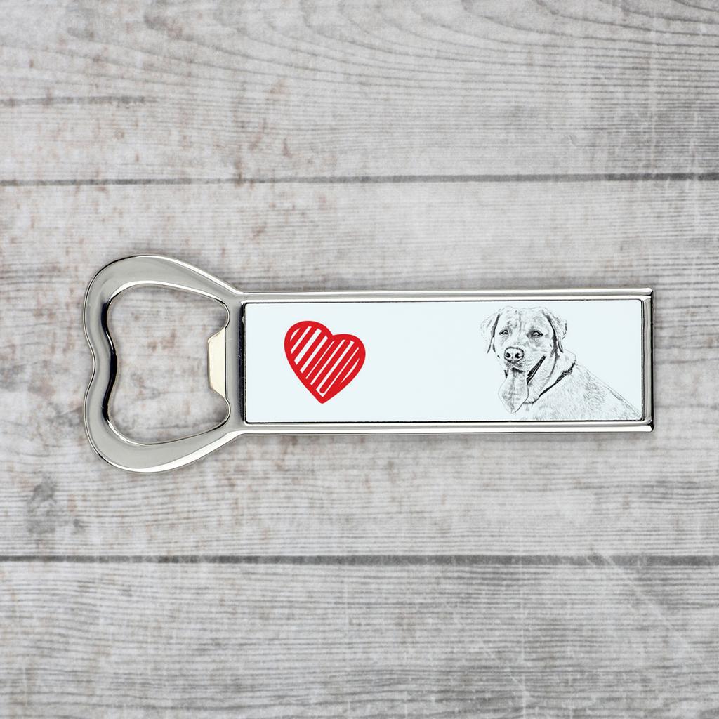 Labrador Retriever I - Otwieracz Do Butelek Z Psem, Personalizowany Otwieracz Na Lodówkę, Wyjątkowy Upominek Dla Mężczyzny Marki Art-Dog