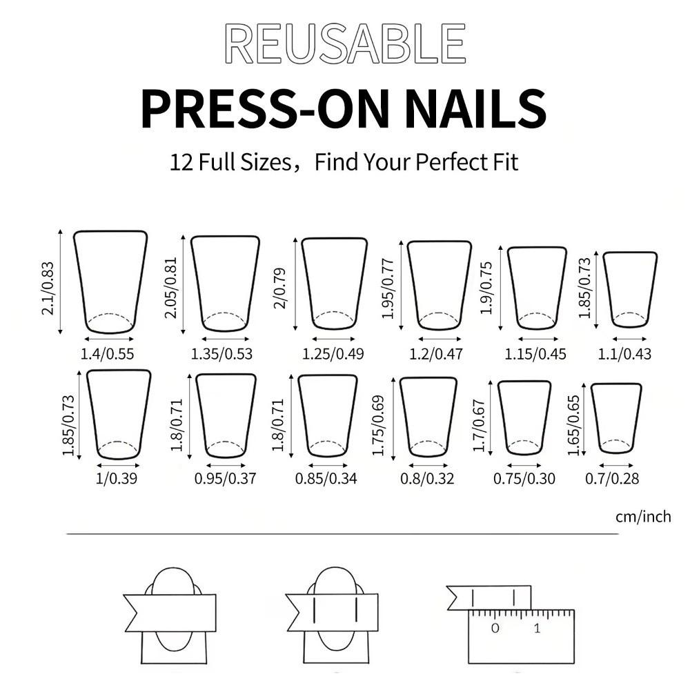 120 Pieces Glossy Black Duck Press On Nails Nude Medium French Tip Nails For Nail Art