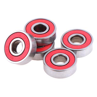 5 Bucăți Roșii ABEC-7 608RS Rulmenți cu Bile Sigilați pentru Skateboard și Role 8x22x7mm