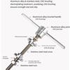High Strengths Bike Bearing Press Tool With Corrosions Resistant 304 Stainless Steel and Light weight Aluminum