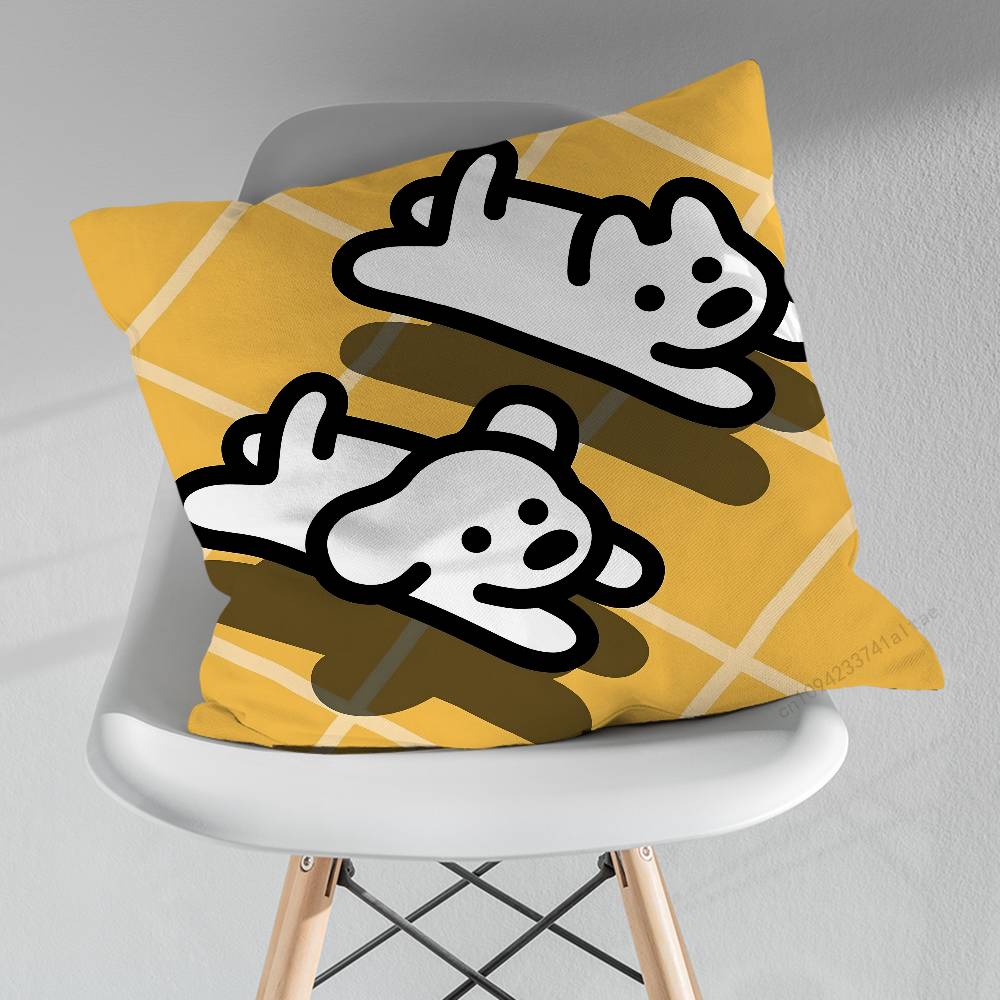 

Cute MMatsui Art Pillowcase for Sofa Room Office Decor Printing Merchandise AllMatch Cushion Cover 30x30cm