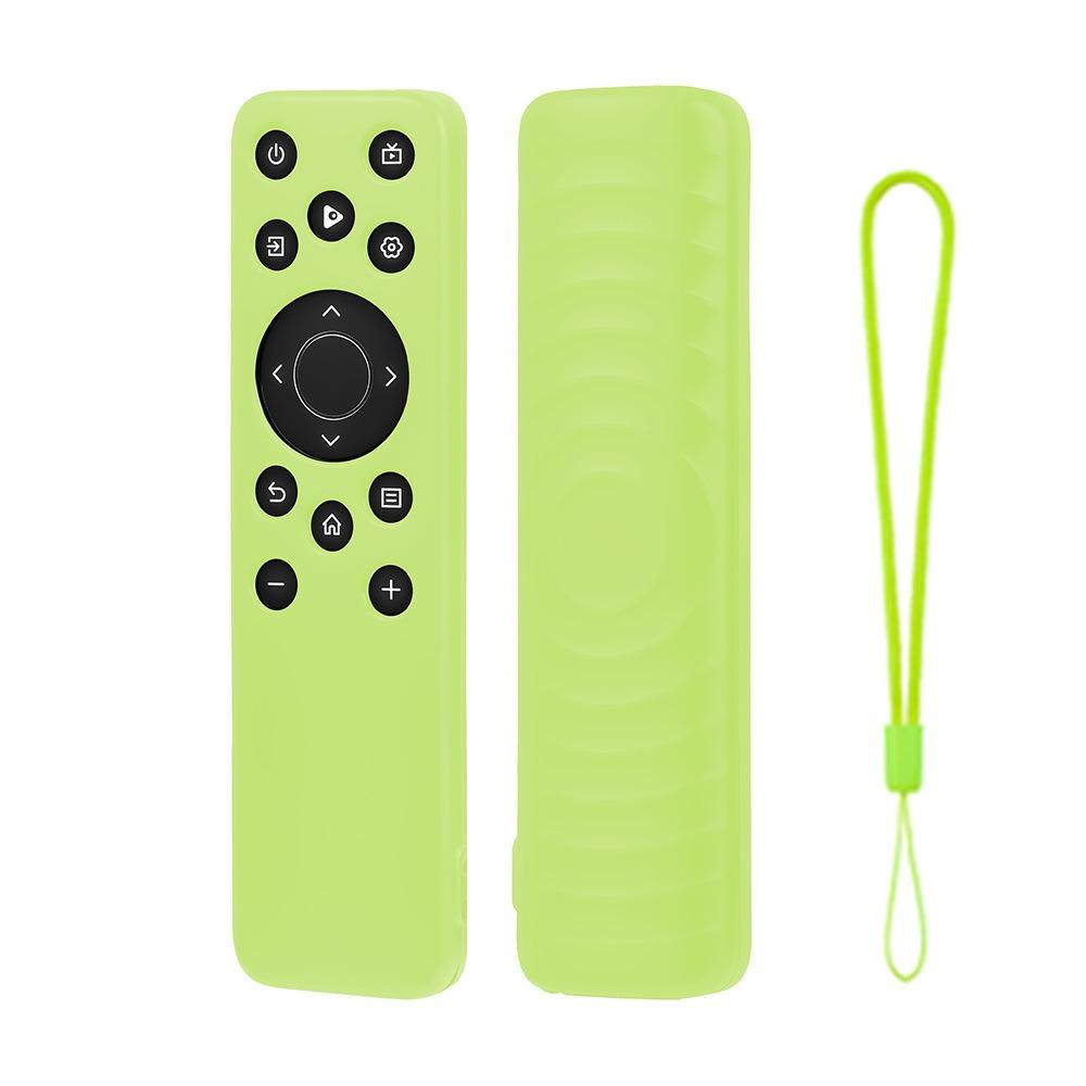 Anti-fall Remote Control Case with Pendant Thickened Full Protective Cover Shockproof Dirt-resistant for Hisense CN3A61