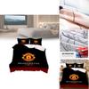 Manchester United Bedding Set With Soft Polyester Fabric For Fans Bedroom Decor