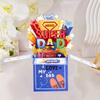Super Dad Father's Day Gift Blue Pop Up Blessing Card Funny 3D Up Greeting Cards  Grandpa
