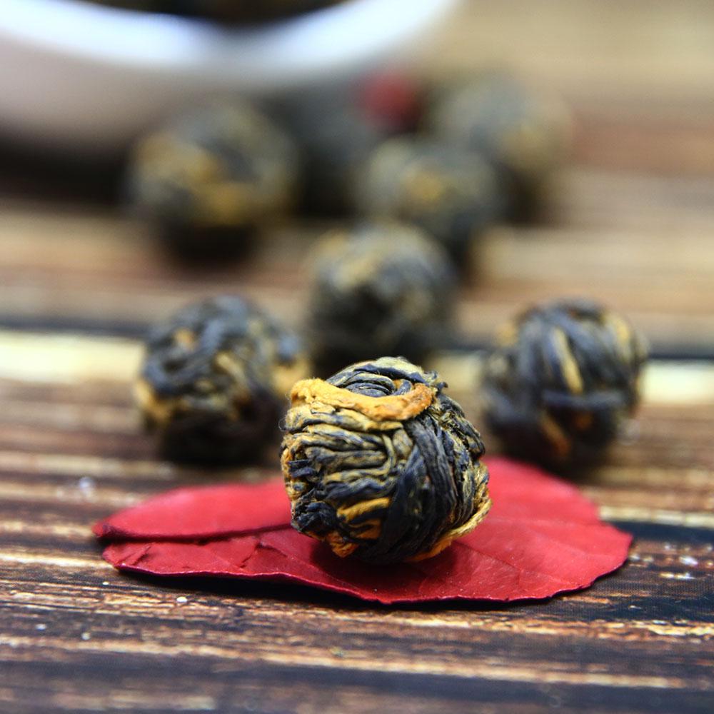 2023 Yunnan Ancient Tree Dianhong Black Tea Golden Pearl 100g