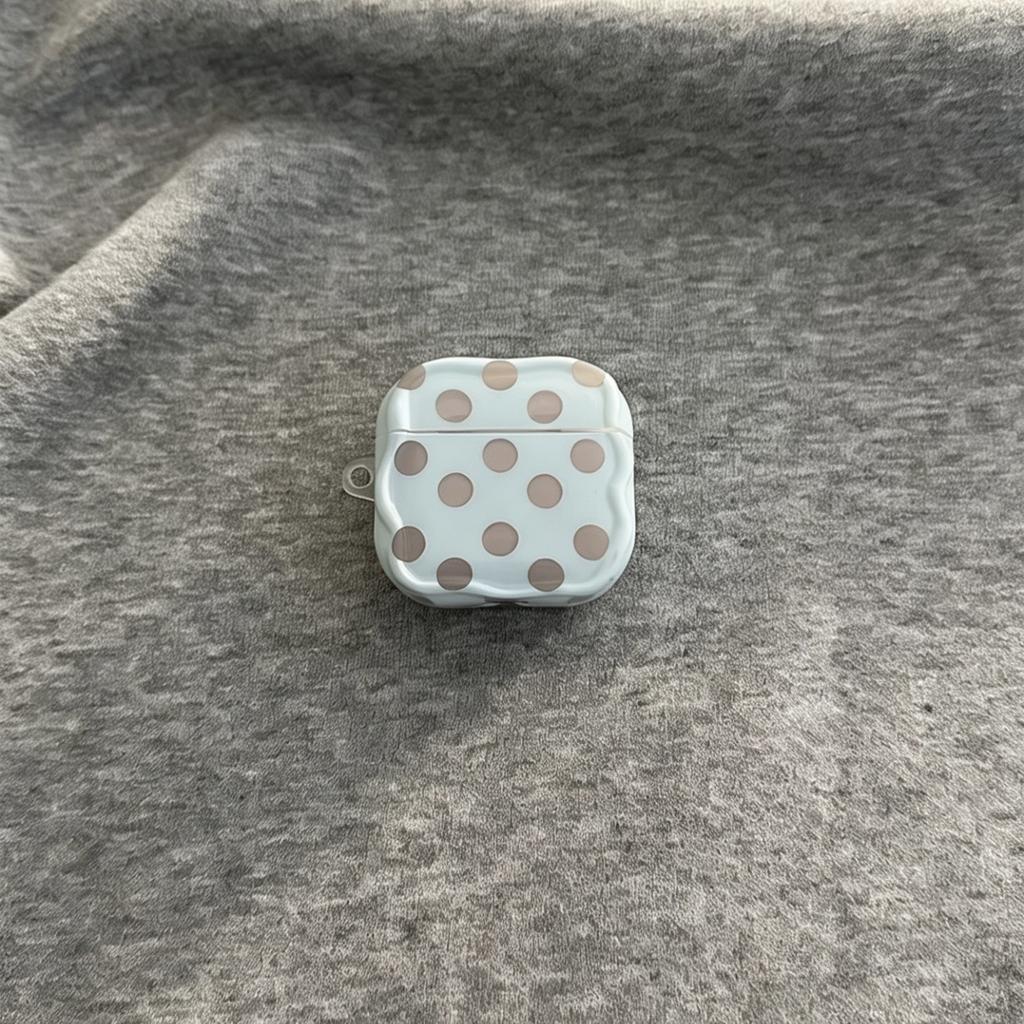 ins small fresh polka dots for airpodspro1 earphone cover Apple Bluetooth protective case 1st generation 1 soft silicone women