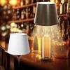 Wine Bottle Lamp Wireless Light USB Rechargeable Dimmable Touch Control Soft Glow Flicker Free LED Wine Bottle Light