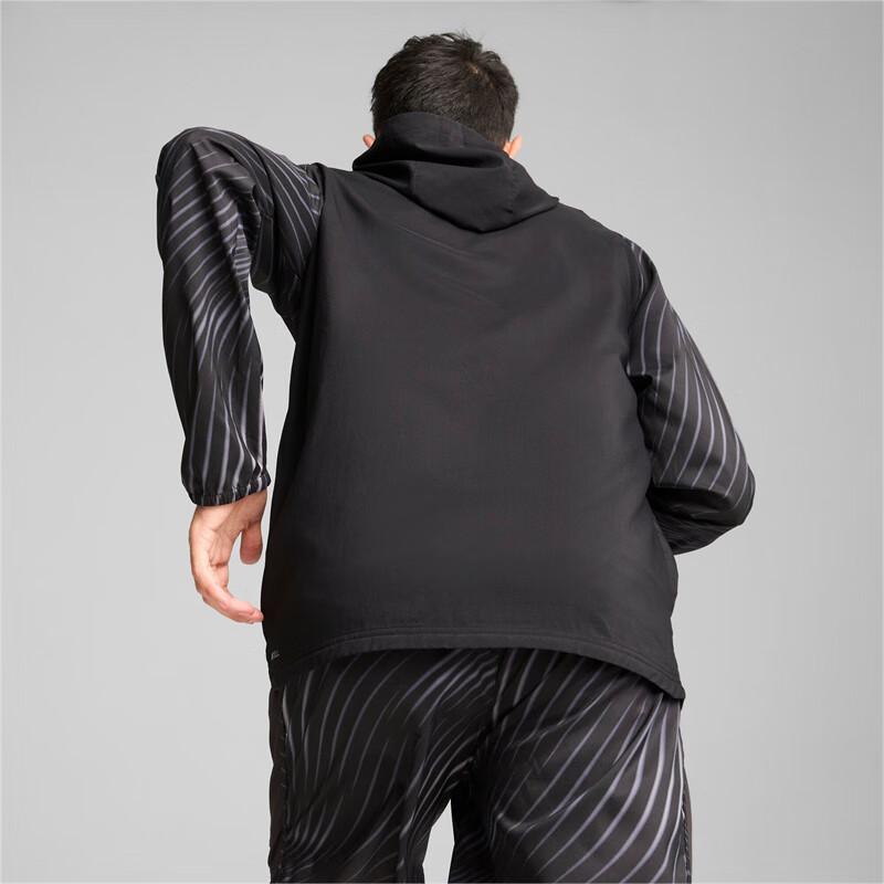 Puma Run Favorite Lightweight Breathable Full Zip Hooded Running Jacket Men Jacket Black 524510-56