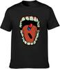 Synthwave Akira Kaneda Black Men T-Shirt Graphic Printed Top Unisex Tee Black