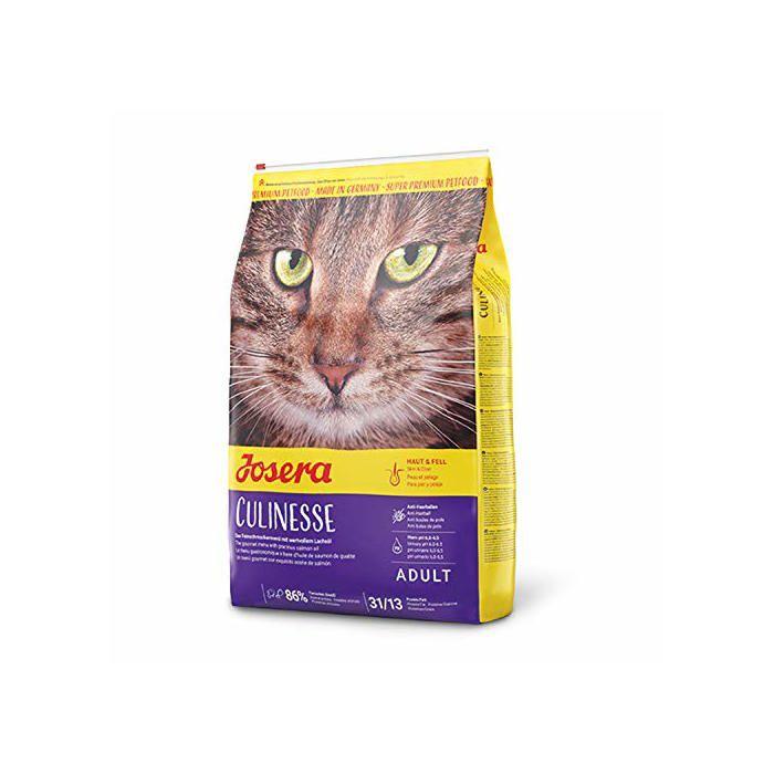 Nourriture pour chats adultes - Josera - 15 kg - Culinesse - Faible en gras - À base de saumon - Oméga 7