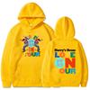 Harrys House Love on Tour Mikina Unisex Streetwear Potisk Oblečení Originalita Estetická mikina Unisex podzimní fleecová mikina
