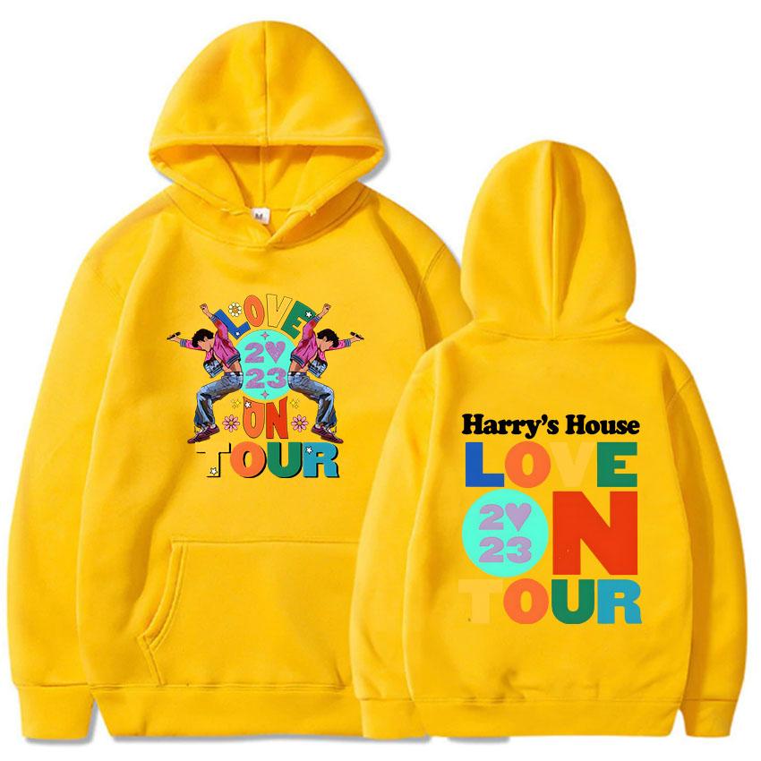 

Толстовка Harrys House Love on Tour унисекс, уличная одежда с принтом, оригинальная эстетичная толстовка унисекс, осенняя флисовая толстовка XL