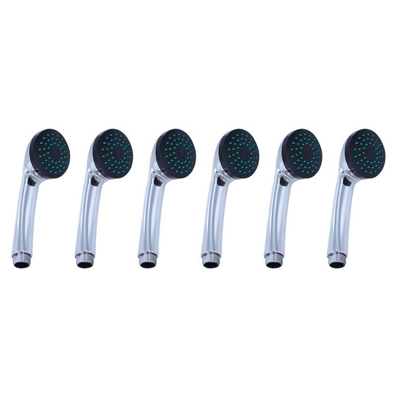 CYCLI-6X Multi Function Chrome ABS Economic Shower Head серебряный