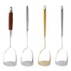 304 Stainless Steel Multifunctional Potato and Pumpkin Masher for Baby Food