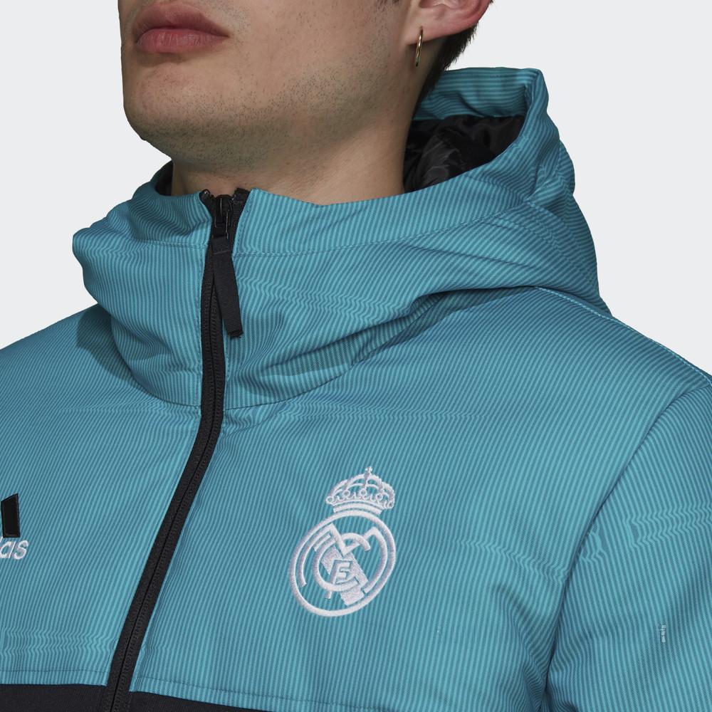 Adidas Casual Sports Hooded Long Sleeve Down Jacket Men Outerwear Black GR4269