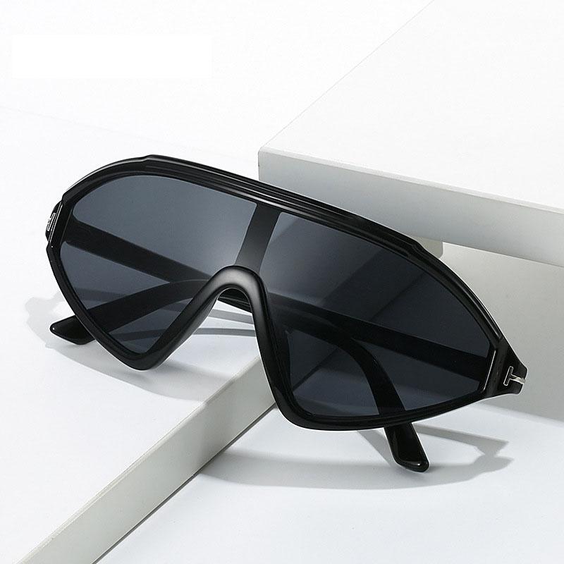 Big Size Sun Glasses for Women European American Stylish Sunglasses Men Punk Y2K Cool Female Sunglass