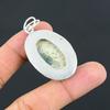 925 Silver Oval K2 Jasper Gemstone Sister Bezel Elegant Birthday Pendant Jewelry