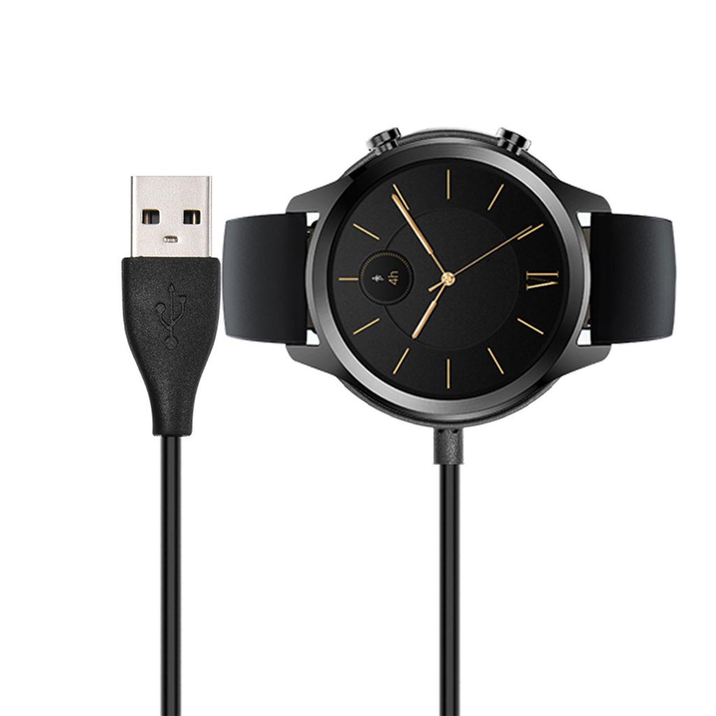 100cm Přenosná USB Rychlá Datová Nabíjecí Základna Kolébka pro Ticwatch C2 Náhradní Chytré Hodinky Náramek Nabíjecí Dok Kabel