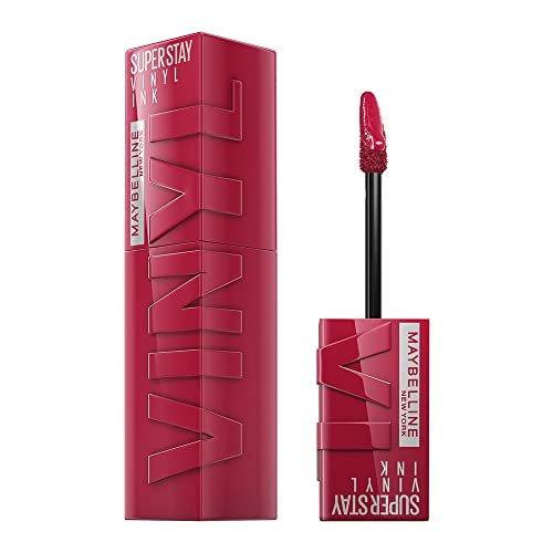 Maybelline Super Stay Vinyl Ink Liquid Lipstick 290 Muted Cherry Glossy Long Lasting Lip Color