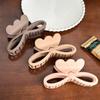 Oversized Chic Heart Hair Clip Handmade For Fashionable Womens Accessories Hair