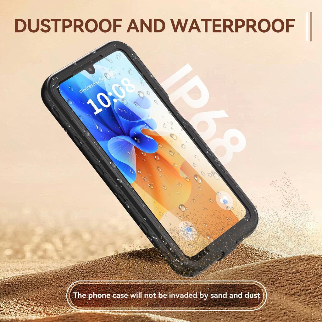 REDPEPPER A Series For Samsung Galaxy A26 5G IP68 Phone Case Clear Back Waterproof Cover
