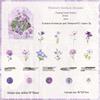 Exclusive Plant and Poetry Sticker Pack: Creative Flower Journaling DIY Stickers