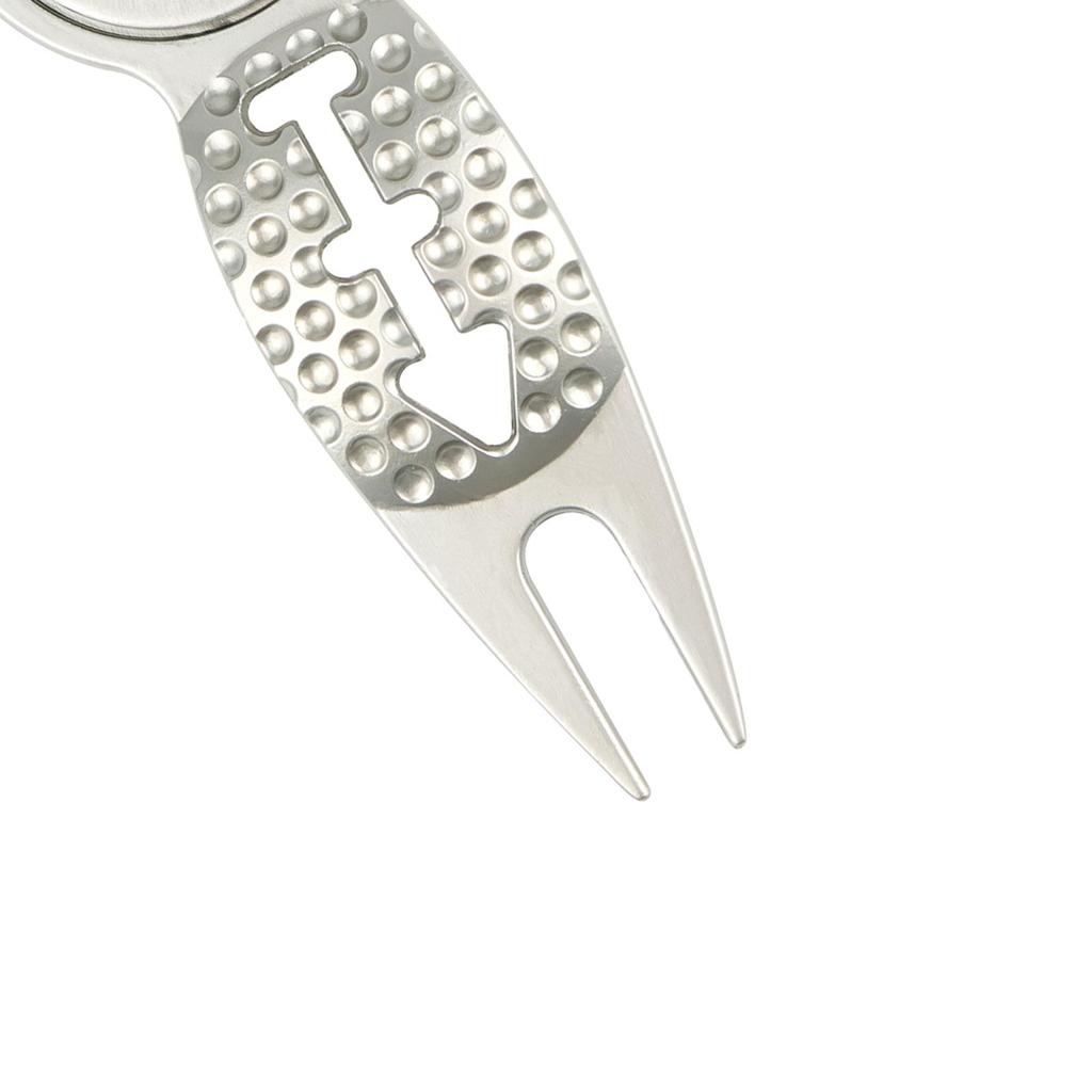 Golf Divot Repair Tool Golf Tool Golf Gift for Men Women Sturdy Lightweight Golf Training Aid Metal Golf Green Tool Green Fork
