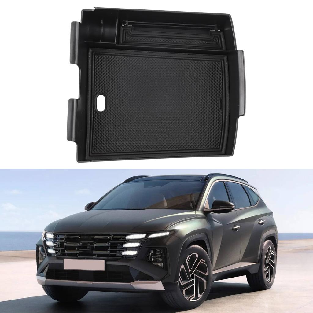 Car Storage Box Console Center Insert Box For Hyundai Tucson 2026-2026 Holder Organizer Accessories Storage Tidying