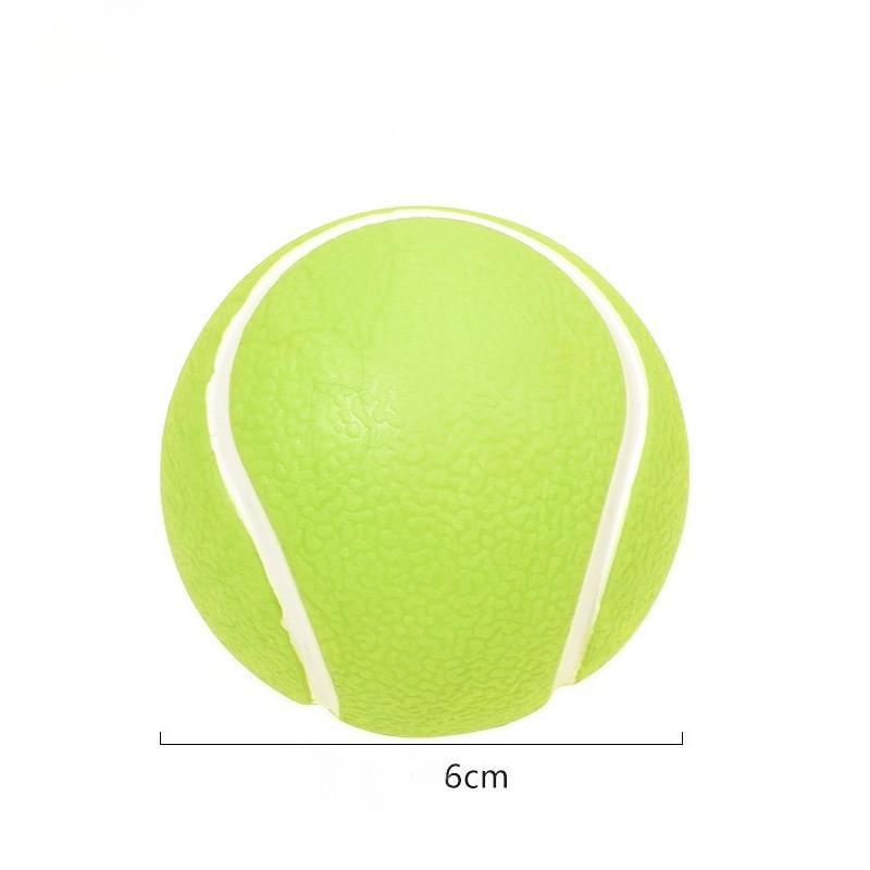 Hard Rubber Balls for Dogs,Dog's Solid Rubber Bouncy Ball Bite Resistant and Indestructible Dog Training Ball,Dog Balls for Aggressive Chewers