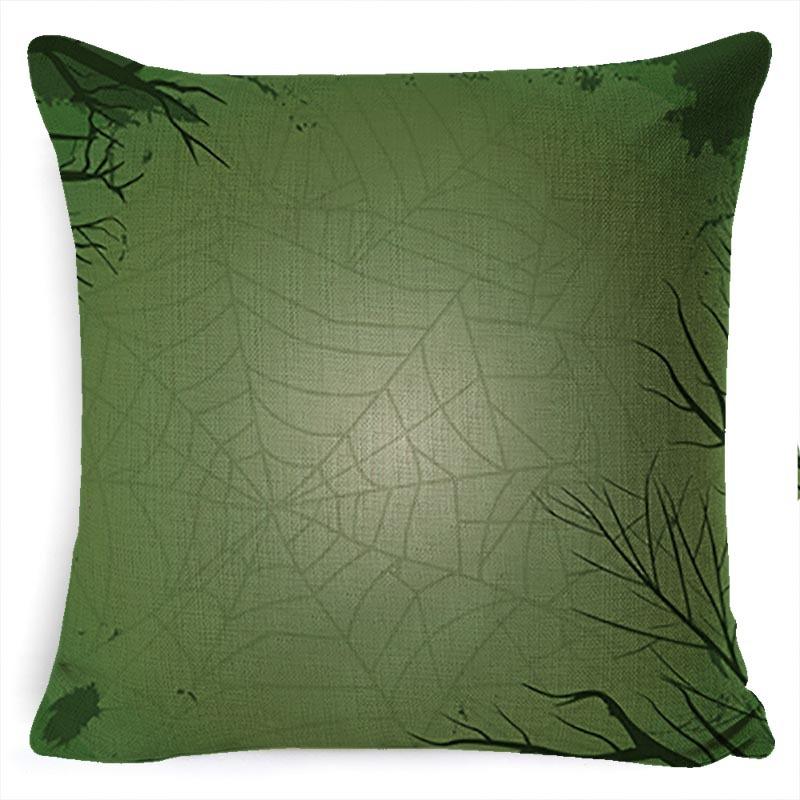 Pillow Case Holiday Party Halloween Horror Bat Office Pillow Case Car Waist Support Cushion Lumbar Pillow