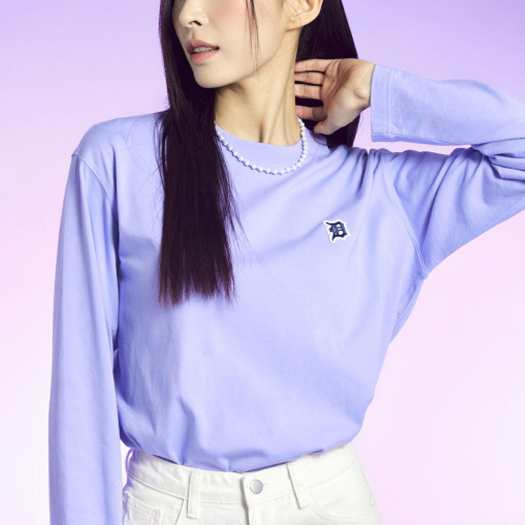 New MLB T Shirts Unisex Purple 3ATSB0131-46PPL