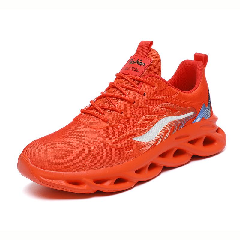 2025 Men's Shoes Spring New Blade Sneakers Men's Fashion Korean Version Breathable Running Shoes Trendy Shoes Flying Weaving 2025