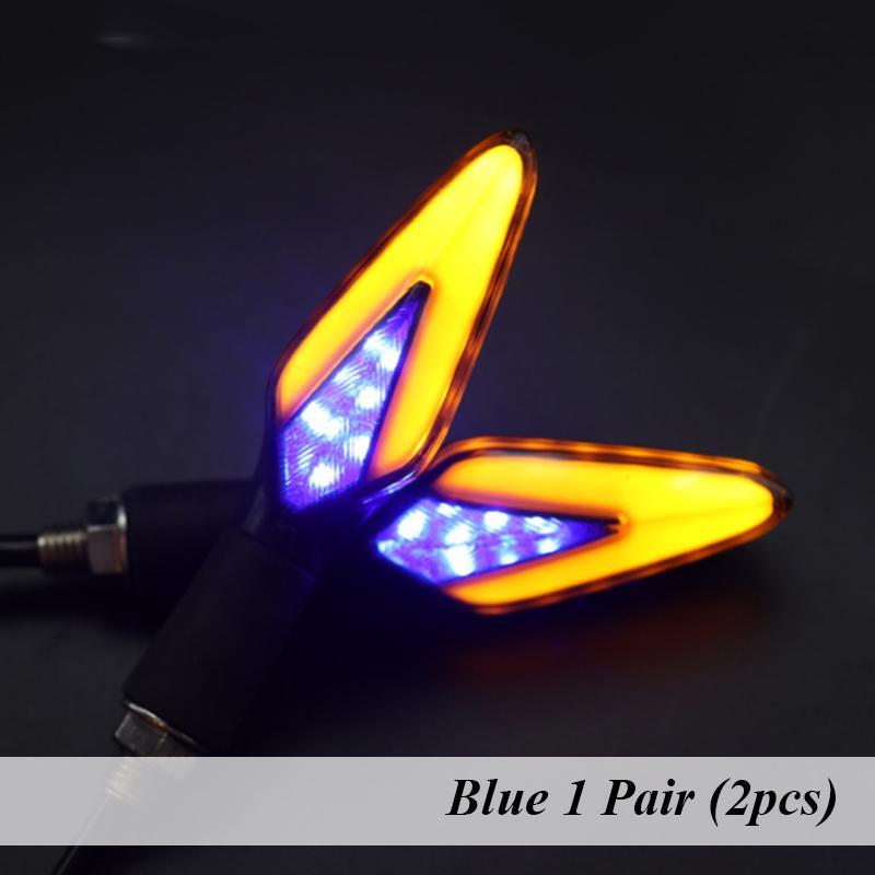 Motorcycle LED Turn Signal 12V ABS Scooter Flashing Light Universal for CFMOTO 150 250 450 650 NK Suzuki SV400 SV650 V-Strom