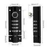 4-Digit Combination Lock Password Lock Sliding Bolt Door Lock Easy To Install