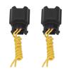 2 Pcs Rear Number Plate Lamp Harness 93450297 Lighting Wiring Cable Replacement for MERCEDES‑BENZ