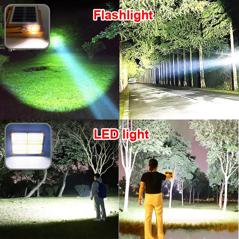 66000000LM Outdoor Solar Lamp Super Bright LED Solar Light External Solarlight Solar Hanging Lantern 20000mAh Rechargeable Light