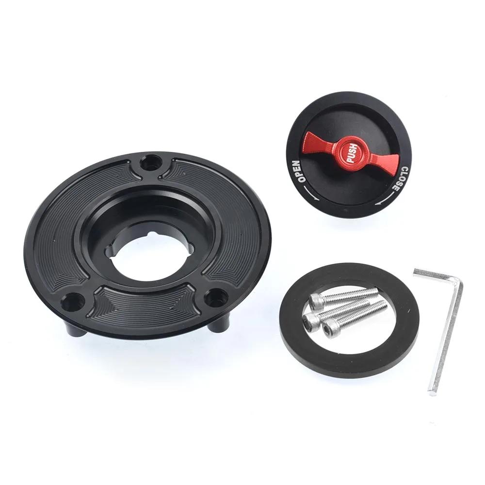 Gas Fuel Tank Cap For Suzuki GSXR600 750 1000 GSXR GSXR1000 K4 K5 K6 K7 K8 K9 2010-2020 SV650 GW250 Bandit GSF 650 1250 GSX1300R