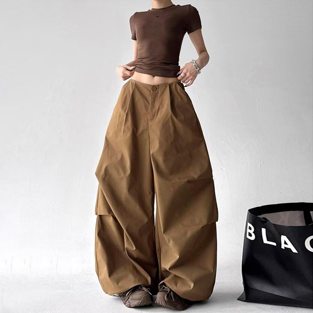 Women's Trendy Slimming Hip Hop Cargo Pants for Summer Dance