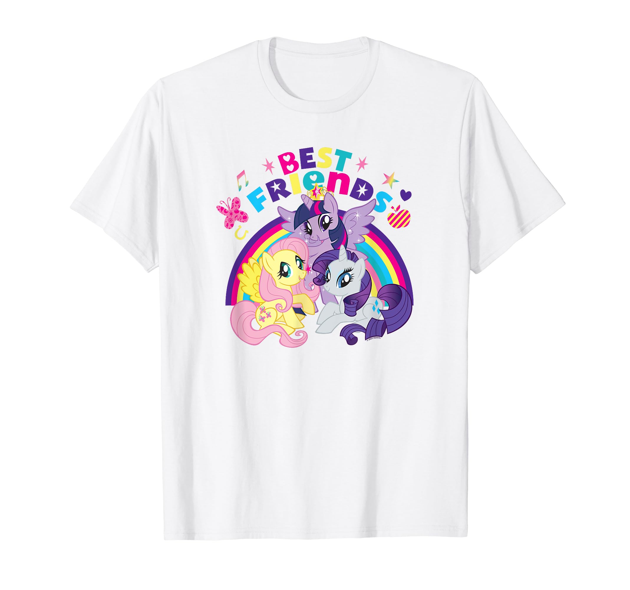 

My Little Friendship Is Magic Best Friends Rainbow Pony T-Shirt