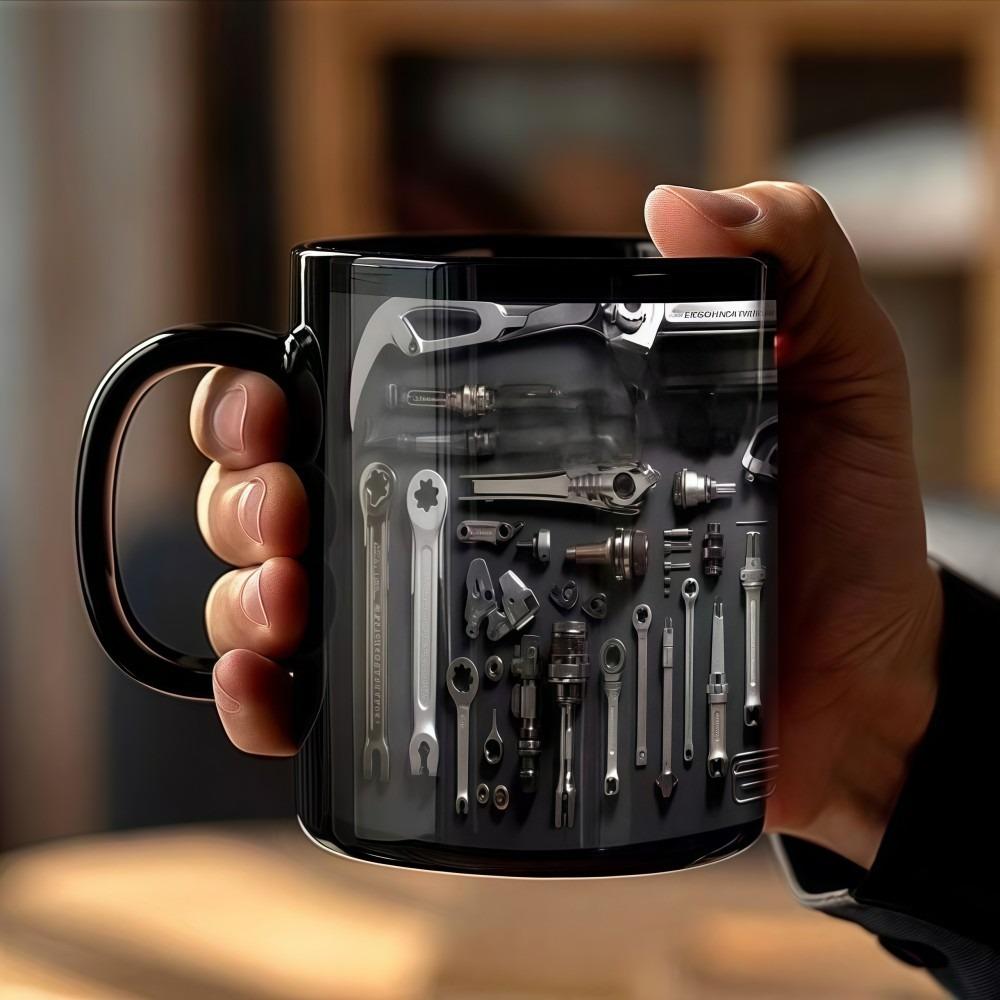325ml Water Cup Toolbox Design Mechanic Mug Funny Mechanic Coffee Mug  Auto/Car Mechanic Gift