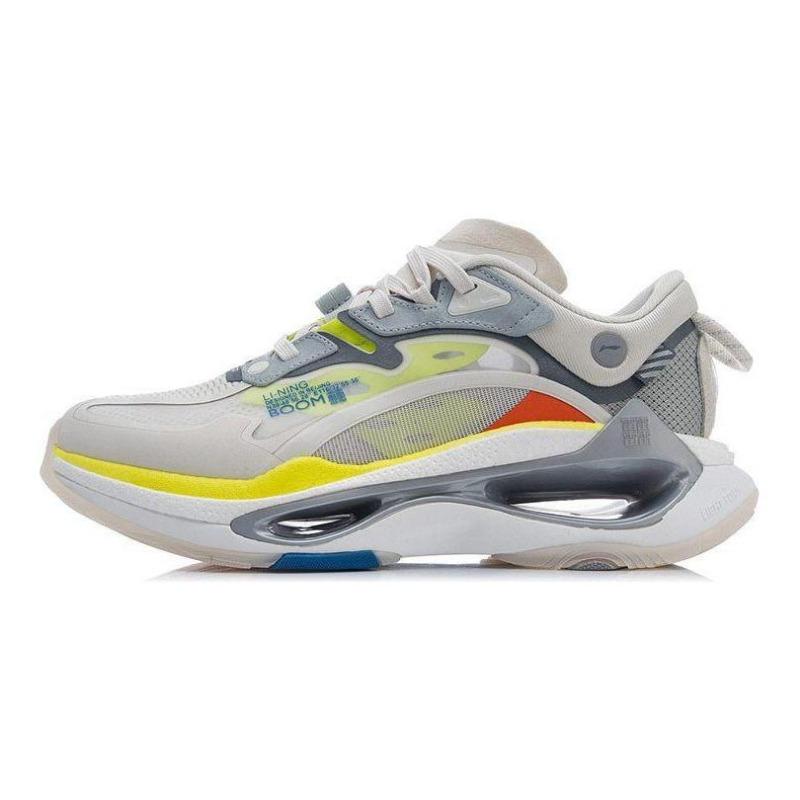 Li-Ning Chaoyue Infinity men s low-top running shoes brick gray fabric TPU cushioning anti-slip supportive lightweight AGLR073-2 41.5