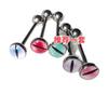 Ins Sweet Cool Cute Tongue Stud Glue Gradual Change Magic Eye Tongue Rings Helix Piercing for Hot Girl Piercing Jewelry