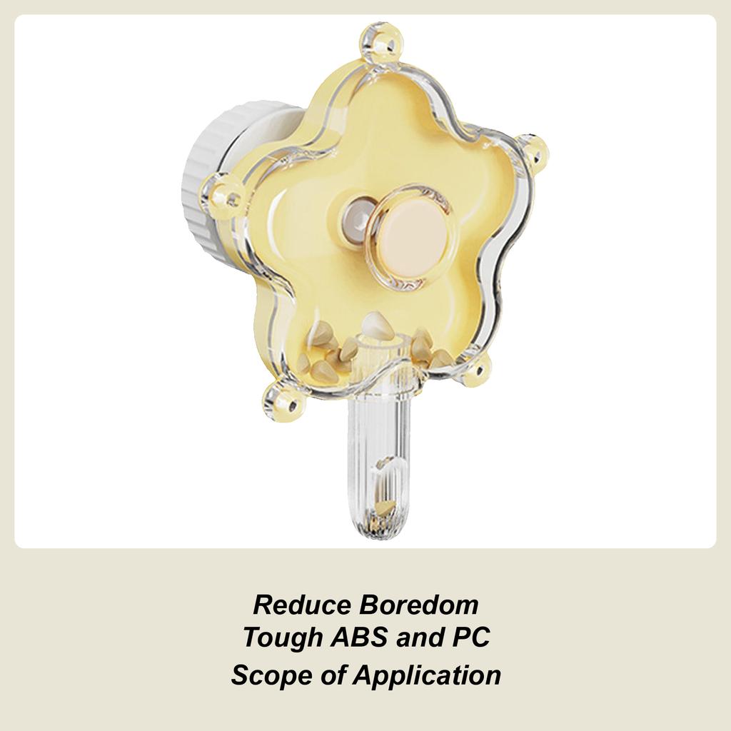 Cockatiel Foraging Toys Rotating Cage Supplies Flower Bird Slow Feeder For Home Alone Time Mental Stimulation Exercise Area