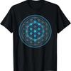 Holy Geometry Flower of Life with Kabbalah Tree T-Shirt
