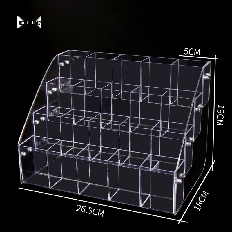 Acrylic Pen Holder Display Stand for Stationery and Pencils