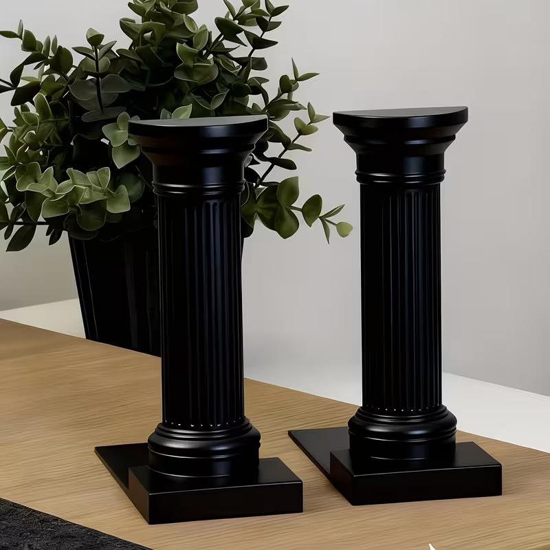 2pcs 3D Printed Column Book Stand Minimalist Decorative Bookends High Quality Desktop Holder for Book Collection Display